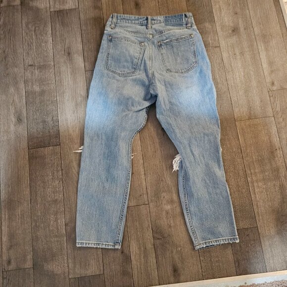 Ambercrombie and Fitch Mom high rise curve Love highrise jeans size 0 - Picture 7 of 15